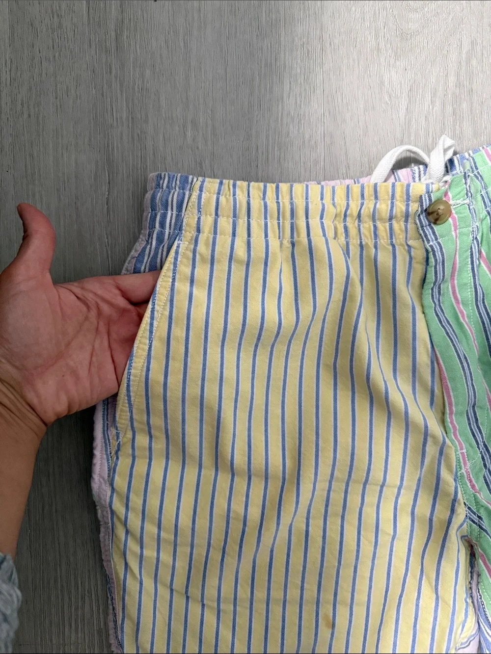 Polo Ralph Lauren Pastel Stripe Drawstring Shorts